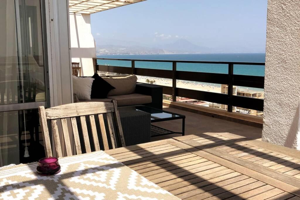 Hb Apartments - Atico Torre Del Mar Alicante - San Juan Playa - 알리칸테 외부 사진