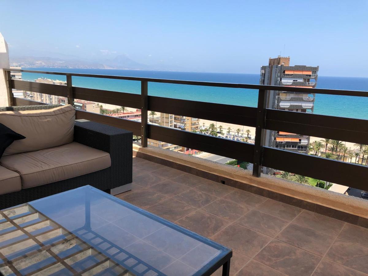Hb Apartments - Atico Torre Del Mar Alicante - San Juan Playa - 알리칸테 외부 사진
